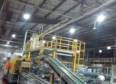 México, Factory Warehouse Lighting Project, 480pcs LED High Bay Light